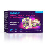 HypnoX Mélatonine + Tryptophane + Complexe Naturel, 30 gélules végétales, Good Days Therapy