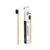 Cepillo de dientes Sensitive Bamboo, Negro, The Humble Co