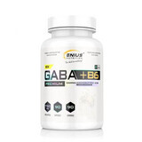 GABA + B6, 90 cápsulas, Genius Nutrition