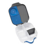 Mini fiambrera LunchBox, 1 l, Gris + Azul, BBOX