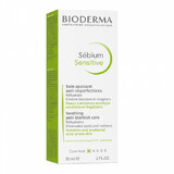 Bioderma Sebium Sensitive Fluid calmant si hidratant pentru pielea acneica, 30 ml