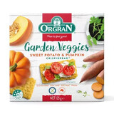 Pane secco di patate dolci e zucca Garden Veggies, 125 g, Orgran