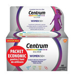 Centrum Silver 50+ pour femmes, 60 comprimés, Gsk