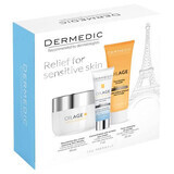 Set Dermedic Oilage Crema Nutritiva de Día, 50 ml + Aceite Syndet, 25 ml + Contorno de Ojos, 7 ml