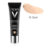 Vichy Dermablend - 3D Fondotinta Coprente per Pelle Grassa Tonalità 15, 30ml