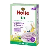 Cereale Bio cu lapte de capra si fructe, afine si banane, 200 g, Holle