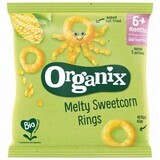 Snack de maíz dulce ecológico, 6 meses+, 20 g, Organix