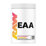 Essentiële aminozuren EAA aardbei limonade, 315 g, Raw Nutrition