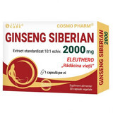 Ginseng siberiano, 2000 mg, 30 comprimidos, Cosmo Pharm