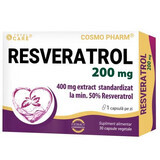 Resveratrol, 200 mg, 30 cápsulas, Cosmo Pharm