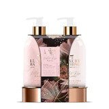 Coffret duo délicieux, The Luxury Bathing Company, Velvet Rose Peony, 600 ml