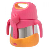 Termo para comida, 335 ml, Rosa/Naranja, BBOX