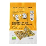 Sanatele bio con lentejas, arroz negro y cebollas, bio, sin gluten, 40 g, Republica Bio