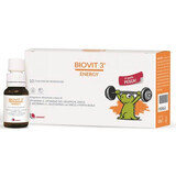 Voedingssupplement op basis van vitamine B en C, zink, L-glutamine en L-arginine Biovit 3 Energy, 10 x 10 ml, Uriach