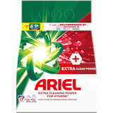 Detersivo in polvere Extra Clean Power 17 lavaggi Ariel, 1,27 Kg, Procter&Gamble