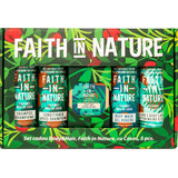 Faith in Nature Vegan haar- en lichaamsverzorging geschenkset met kokosolie, 1 stuk