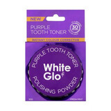 Tónico blanqueador dental en polvo morado, 30 g, White Glo