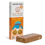 Proteína crudivegana Fudge, Rollo de canela, 60 g, Nutree