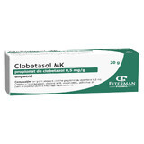 Clobetasol MK, 0,5 mg/g pomada, 20 g, Fiterman Pharma