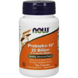 Probiotic-10 25 mil millones x 30 cápsulas, Now Foods 