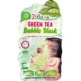 7th Heaven Bubble Gesichtsmaske mit grünem Tee, 1 Stück