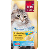 Dein Bestes Cat Snack, pudin con sabor a queso, 120 g