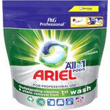 Detergente Ariel Cápsulas 3 en 1, 45 uds.