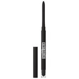 Lápiz de ojos mecánico automático Tattoo Liner, Pitch Black, Maybelline