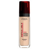 Infaillible 32H Fresh Wear Transfer Resistant Foundation, 135 Licht-Medium, 30 ml, Loreal Paris