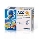 ACC citron et miel 200 mg, 20 sachets, Sandoz