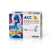 ACC limón y miel 600 mg, 10 sobres, Sandoz