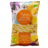 Pufuleti ecologici din orez si porumb fara sare, 25 g, Govinda