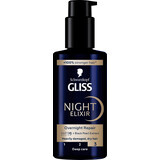 Schwarzkopf GLISS Elixir de noche para cabellos muy dañados y secos, 100 ml