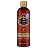 Acondicionador hidratante y protector con aceite de macadamia, 355 ml, Hask