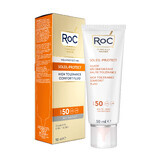 Fluid reconfortant pentru ten sensibil SPF50 Soleil Protect, 50 ml, RoC