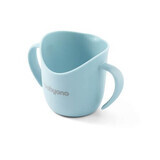 Tasse d'entraînement ergonomique, bleu clair, Babyono