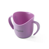 Taza de entrenamiento ergonómica, morada, Babyono