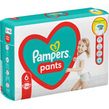 Pampers broek Luier maat 6, 14-19 kg, 44 stuks