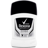 Rexona Men's Desodorante Stick Invisible B&amp;W, 50 ml