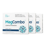 Package MagCombo Complexe de Magnésium, 3x20 gélules, Vitaslim
