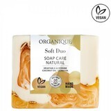 Savon nourrissant aux fleurs de printemps, au coton et à l'avoine, Soft Duo, 100 g, Organique