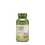 Herbal Plus® Turmeric Complex, Complejo de cúrcuma y curcumina, 100 comp., GNC