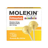 Molekin Imuno sabor cítrico 4 años+ x 12cápsulas, Zdrovit