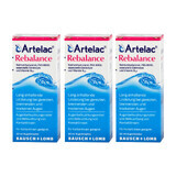 Artelac Rebalance Oogdruppels, 3x10 ml, Bauch&amp;Lomb