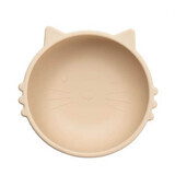 Bol de silicona Kitty I, 6 meses+, Bubble Beige, Appekids