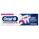 Pasta dentífrica infantil Pro Junior 6-12, 75 ml, Oral B