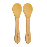 Bamboo spoon set, 6 months+, Honey, Appekids