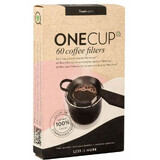 Filtros de café Onecup, 60 unidades, Finum