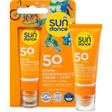 Sundance Sun Protection Crema Facial Combinada + Stick, 20 ml