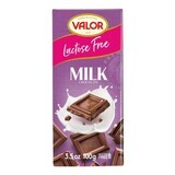 Lactose-free milk chocolate, 100 g, Valor